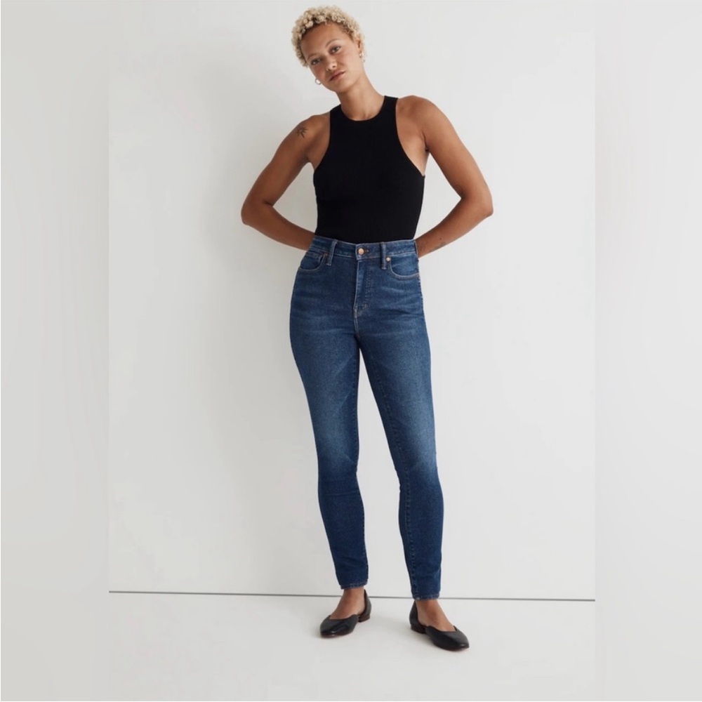 Madewell curvy high rise skinny crop 26
